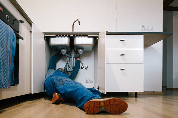 Professional Leak Detection technician working in North Middletown, NJ